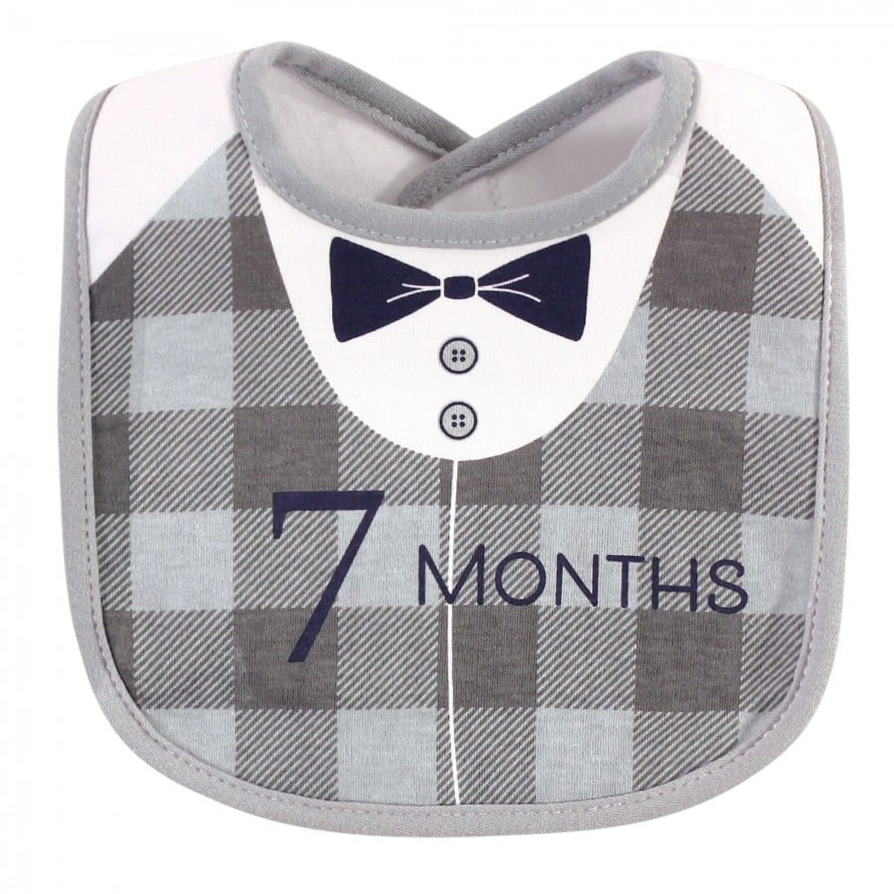 Hudson Baby Infant Boy Cotton Bibs 12pk, Brand New, One Size