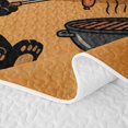 thumbnail image 5 of Erosebridal Bear RV Car Twin Quilt Set, Tropical Happy Camping Twin Coverlet Set for Boys and Girls, 2pcs, 5 of 7
