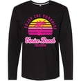 thumbnail image 3 of Inktastic Summer Enjoy the Sunshine Venice Beach California in Pink Long Sleeve T-Shirt, 3 of 5