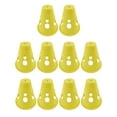 thumbnail image 4 of Durable LED Skating .8x8cm Stable Windproof The Dark Inline Roller Skate Training Marker Agility Football Practice Pile Cups , Yellow, 7.8x8cm, 4 of 10