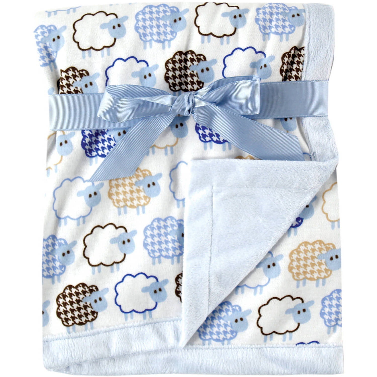 Hudson Baby Boy and Girl Plush Blanket