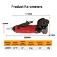 thumbnail image 2 of Powerful Pneumatic Angle Grinder 2" 50MM Angle Grinder Pneumatic Metal Grinder Polishing Sander Angle Grinder ,Wide Use, 2 of 6
