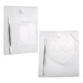 thumbnail image 4 of Miangastore Nail Art Tools White Acrylic 2 Sets Square with Handle, 4 of 8