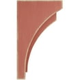 thumbnail image 3 of Ekena Millwork 4"W x 5 3/4"D x 10"H Medium Felix Wood Vintage Decor Corbel, Salvage Red, 3 of 6