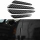 thumbnail image 3 of 4 Uds. Protector De Borde De Puerta De Fibra De Carbono, Tiras Protectoras De Parachoques, Cubierta Embellecedora Universal, Evita Arañazos, Adorna El Coche, 3 of 7