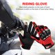 thumbnail image 2 of Guantes protectores antideslizantes para bicicleta MTB, motocicleta, bicicleta dedo completo rojo Ehuebsd Accesorios para bicicletas, 2 of 5