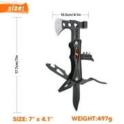 Multifunctional Axe Hammer Portable Tool With Hex Wrench, Pliers, Screwdriver And Bottle Opener - Tactical Axe For Camping, Outdoors, Emergencies BirthdayGifts for Men