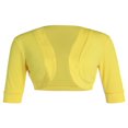 thumbnail image 1 of AMERTEER Cardigan Ouvert pour Femmes Manches Courtes Boléro en Coton Pull Court, 1 of 6