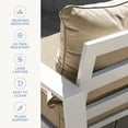 thumbnail image 5 of Hampton Texture Neutral Essentials Deep Seating Cushion, 5 of 8