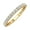 Yellow Gold (Ring Size 3.5), variant on 1/2 Carat Diamond 3/4 Eternity Wedding Band in 10k White Gold (Ring Size 6) - IGI Certified