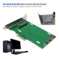 thumbnail image 4 of Riser Card, Servers To NVMe SSD Drives Standard Height PCIe Slots SSD Adapter Card  For  983 DCT For  10, 4 of 8