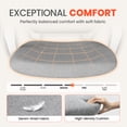 thumbnail image 4 of NEO CHAIR Ergonomic Office Chair, Lumbar Support Mid Back, Mesh Home Office Computer Desk Chair with Armrests, Gray, 4 of 9