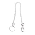 thumbnail image 1 of Miangastore Stainless Steel Key Chain with Silver Safety Chain for Men and Women 1PC 7.5 Inches, 1 of 8