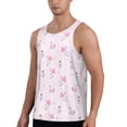 thumbnail image 2 of Daiia Valentine's Day Printed Men's Quick Dry Fit Muscle Tank Top Slim-Fit Tank Workout Tank Top Lightweight Sports Tank Top-4X-Large, 2 of 7