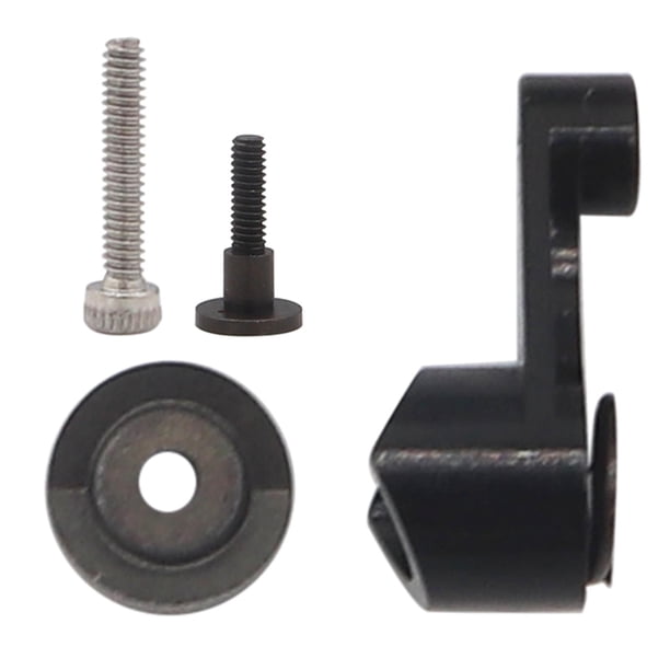 Servo de Dirección de Metal, de Bocina 1:24, Reemplazo de Oruga, Actualización de Servo Bocina, de Dirección para Axial SCX24 Axi negro Baoblaze Brazo de bocina servo