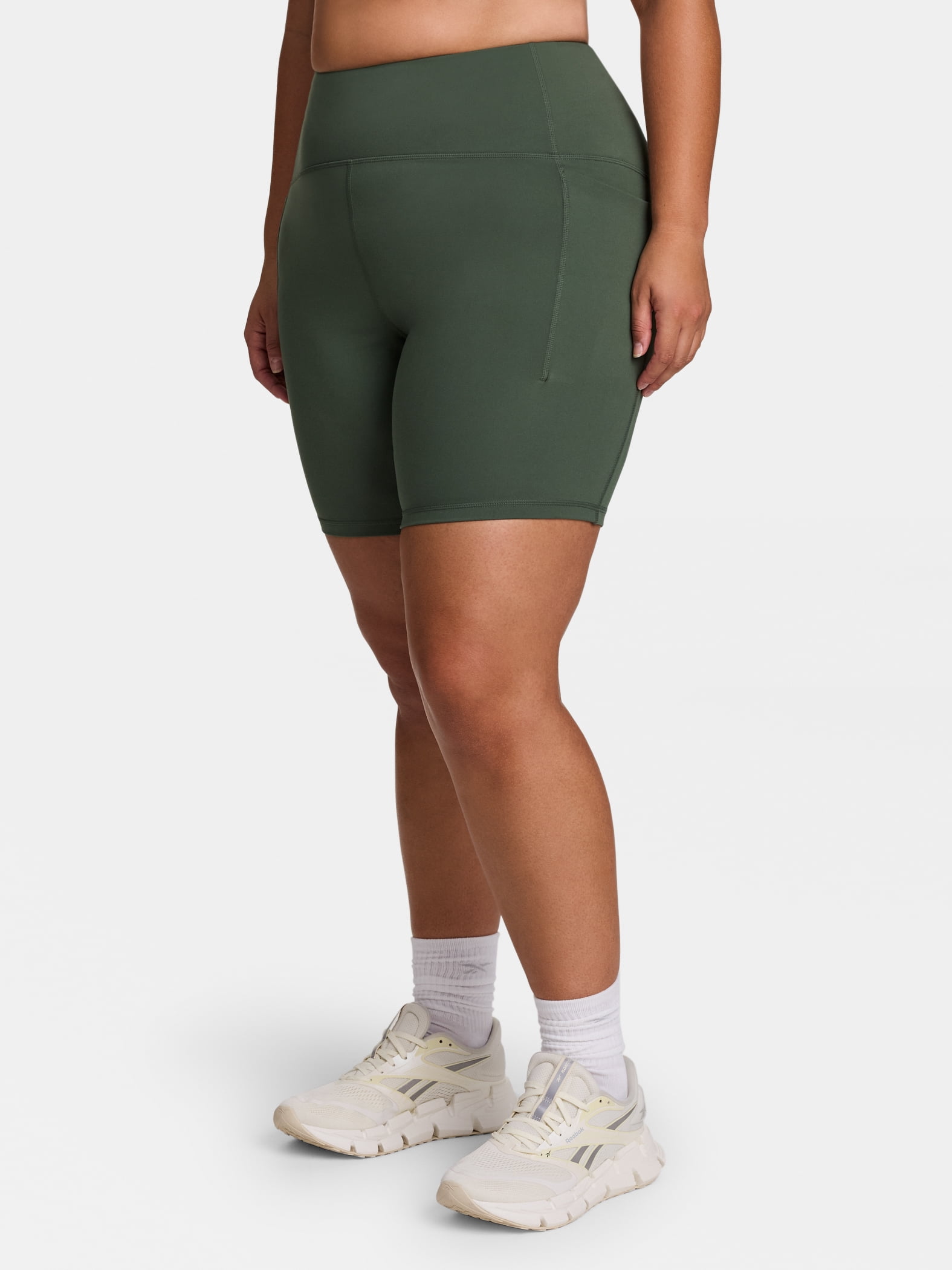 Reebok Women's Reflex High Rise Short, 7" Inseam, Sizes XS-4X