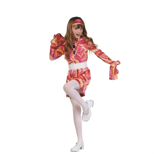 VESTIDO GOGO PARA NIÑA, HDBD S 4-6 RG Costumes 91478-S Walmart