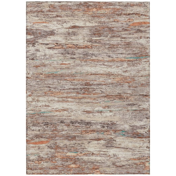 Dalyn Rugs Machine Washable Indoor/Outdoor Chantille Terracotta 2'6" x 3'10" Rug