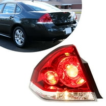 Kojem Left Halogen Tail Light Brake Lamp for 2006-2016 Chevrolet Impala  25971597 GM2800193 Red Lens
