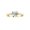 Yellow Gold, variant on 0.65 Ctw Platinum Petite Curving Heart Shape GIA Certified Diamond Engagement Ring (0.5 Ct E Color SI2 Clarity Center Stone)