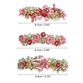 thumbnail image 2 of Hair Barrettes Hair Accessories for Women Hair Clips Sparkly Glitter Rhinestones Hairpin 3 Pcs Pink, 2 of 7