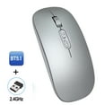 thumbnail image 3 of Latrodar 2.4GHz Wireless Bluetooth Mode Gaming Mouse Crafted with Care chargeable Mute Mice Silver 4.8x2.8 Inch Home Gadgets, 3 of 3