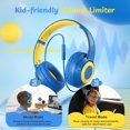 thumbnail image 3 of Auriculares con cable para niños TONOSHARK con límite de volumen de micrófono, 3 of 7