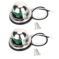 thumbnail image 2 of Lámpara de señal de navegación, 2 piezas de iluminación LED de 12 V, luz de señal de navegación, lámpara para barco, confiabilidad excepcional, 2 of 9