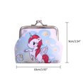thumbnail image 2 of Mini Monedero Con Estampado De Unicornio Para Mujer Con Diseño De Apertura Con Resorte Scienceny AP007305-03, 2 of 5