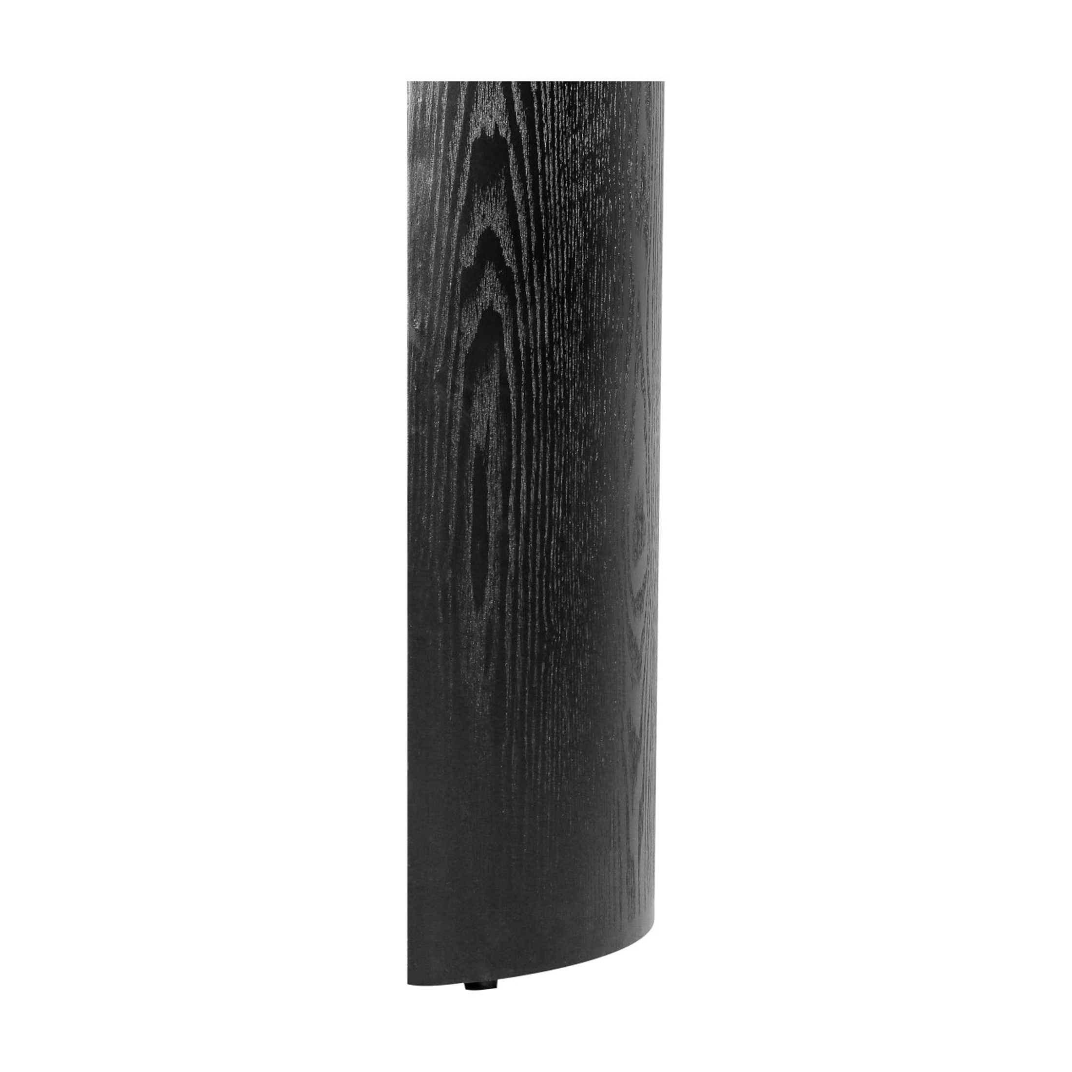 Clea Minimalist 60" Versatile Console Table, Entryway Table with Adjustable Curved Legs, Black