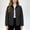 #1Black, variant on Byworldtasic Womens Lightweight Quilted Jacket Fall Button Down Puffer Jackets Loose Fit Stand Collar Warm Coats