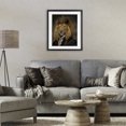 thumbnail image 3 of Stupell Industries Eclectic Royal King Lion Black Framed Print Under Glass, 13 x 16, by Matthew Piotrowicz, 3 of 7