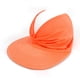 thumbnail image 2 of Jumpingount Sombrilla Sombrero Dulce regalo Cabezas transpirables Cubierta Senderismo Accesorios Artesanía de secado rápido diario Gorras de pescador Sombreros Rojo naranja Jumpingount AP011491-01B, 2 of 6