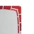 thumbnail image 2 of Ambesonne Colorful Fitted Sheet, Tile Rectangle Square, Queen Size, Coral Rose Dried Rose, 2 of 2