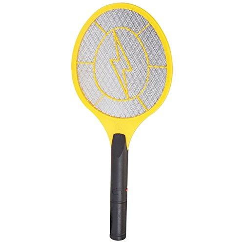 Electronic Fly Swatter, Indoor or Outdoor Use, DC Charge Kills Bugs