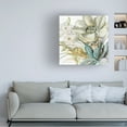 thumbnail image 2 of Trademark Fine Art Elizabeth Franklin Sea Glass Garden Ii Canvas Wall Art - 18x18, 2 of 5