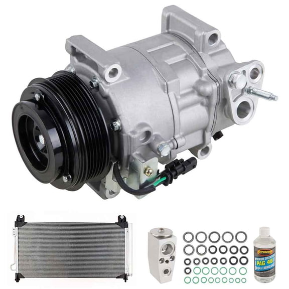 For Chevy Silverado 2500 HD A/C Kit w/ AC Compressor Condenser & Drier - BuyAutoParts