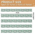 thumbnail image 3 of 5 Rolls Christmas Ribbon 1.5 inch Wide Decorative Ribbon for Gift Wrapping and Holiday Decorations Cute Pandas, 3 of 7
