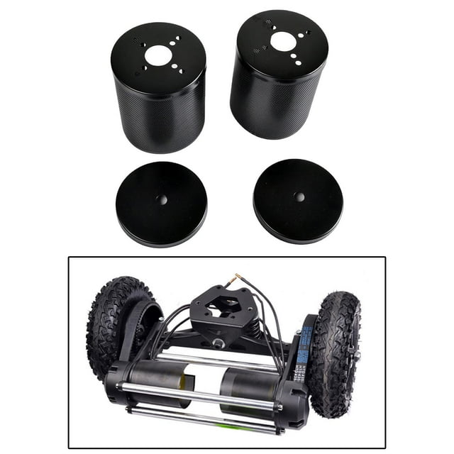 Cubierta protectora de motor de monopatín de 2 piezas para cubiertas de motor de camión de monopatín de montaña para tablero eléctrico todoterreno