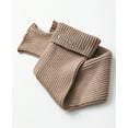 thumbnail image 6 of Causa Forcia Knitted Arm Warmers for Women - Pastel Brown, 6 of 7