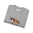thumbnail image 4 of Strange & Cozy Pizza Pegasus Parade, Ethical Cotton, S-3XL Tee, 4 of 4