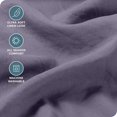 thumbnail image 3 of Washed King Sheet Set Premium UltraSoft Microfiber Bed Sheets Double Brushed Hypoallergenic Stain (King Washed Pebble Beach), 3 of 7