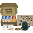 thumbnail image 2 of International Delight Coffee Creamer Singles Includes Caramel Macchiato, French Vanilla, Hazelnut and Original Creamer Liquid Variety Pack by TRIONI - 210ct, 2 of 5