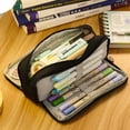 thumbnail image 3 of Estuche para lápices, Estuche para lápices, Adolescente, Estuche para lápices, Compartimento para bolígrafos, Estuche para lápices de gran capacidad para la escuela y la oficina Xemadio 221375-2, 3 of 9