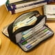 thumbnail image 3 of Estuche para lápices, Estuche para lápices, Adolescente, Estuche para lápices, Compartimento para bolígrafos, Estuche para lápices de gran capacidad para la escuela y la oficina Adepaton Mochilas, Loncheras y Lapiceras, 3 of 9