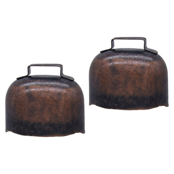 2 Pieces Cow Bells Cowbell Anti Lost Accessories Livestock Cattle