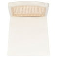 thumbnail image 5 of SAFAVIEH Benicio Rattan Dining Chair, White/Natural, Set of 2 (18.9 in. W x 22.3 in. D x 33.9 in. H), 5 of 7