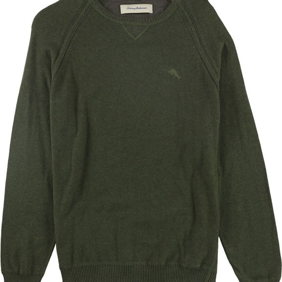 Tommy Bahama Mens Barbados Pullover Sweater, Green, Small