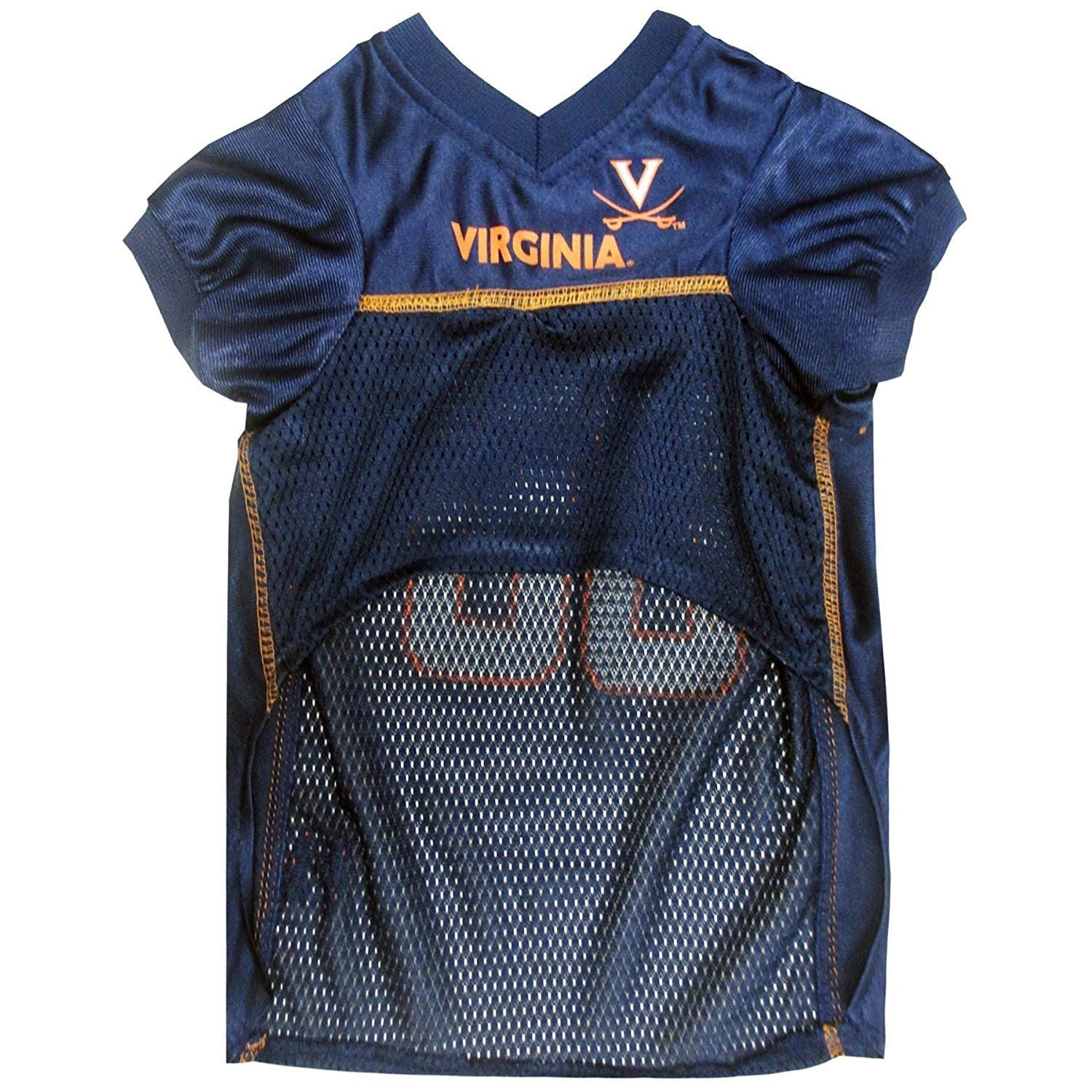 Pets First Collegiate Virginia Cavaliers Football/Basketball Mesh Jersey for Pet Dog. available in 40+ Teams - Extra Small