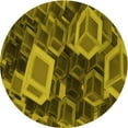 thumbnail image 1 of Ahgly Company Machine Washable Indoor Round Transitional Brown Area Rugs, 6' Round, 1 of 7